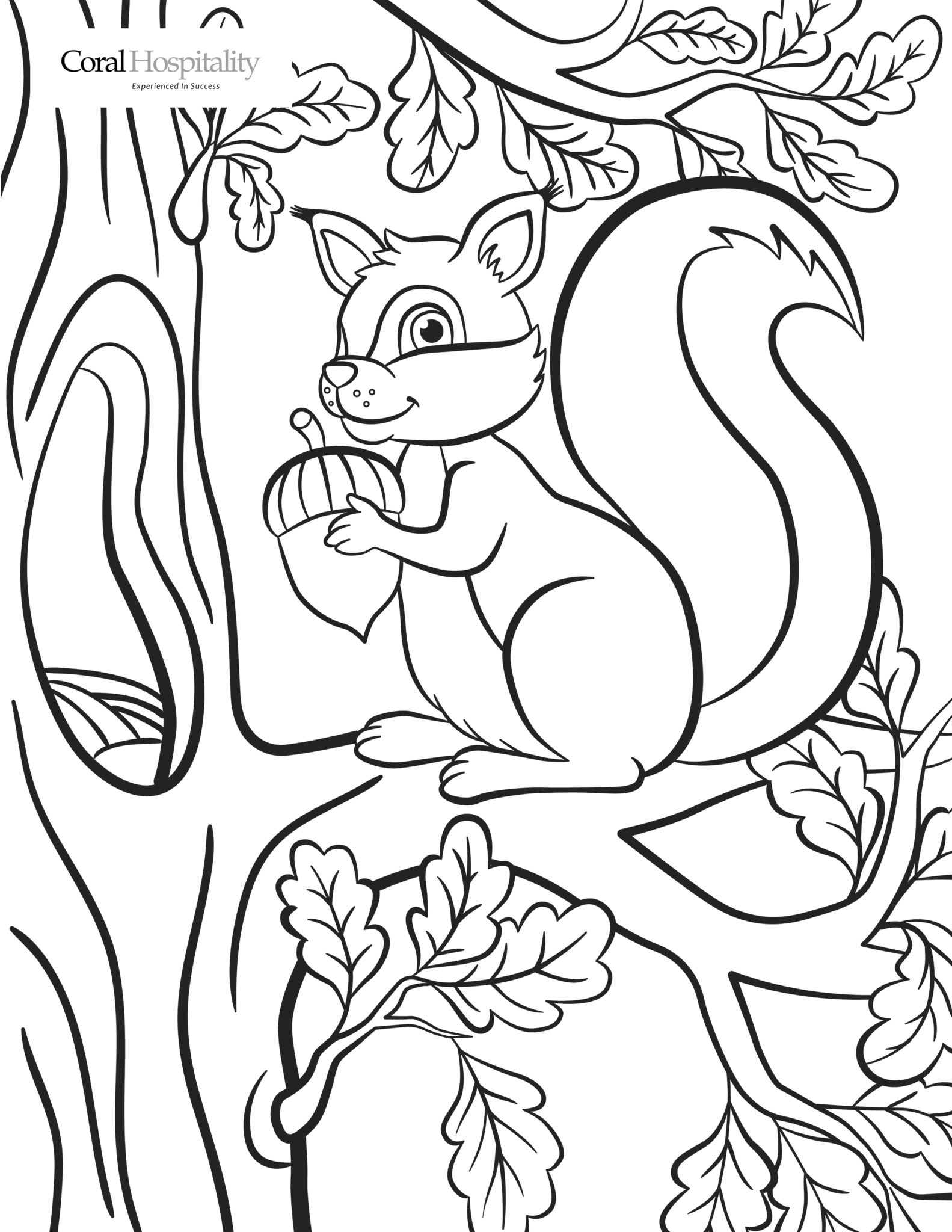 Coloring Squirrel